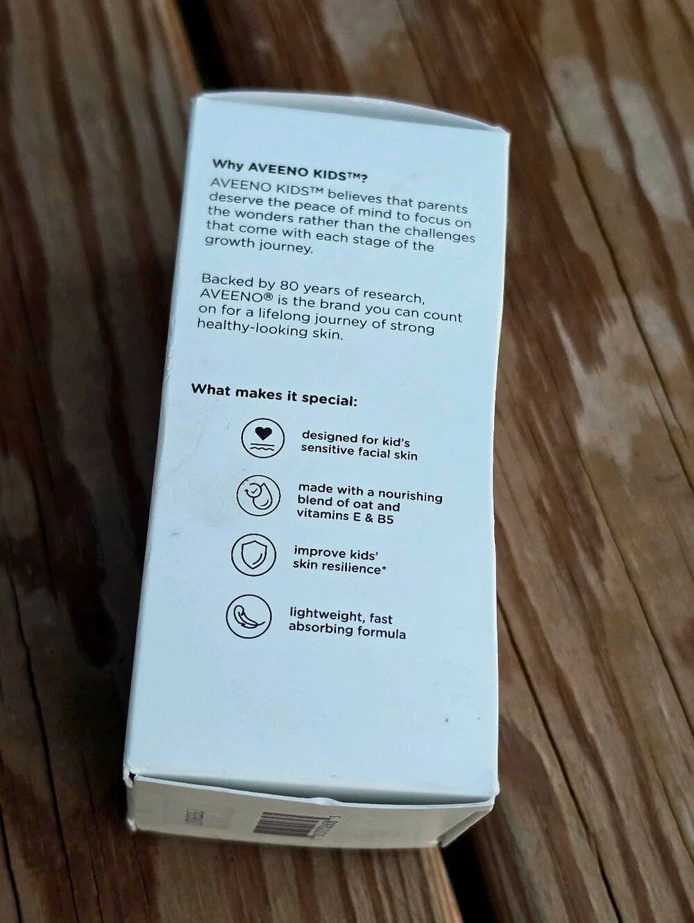 Aveeno Kids Daily Moisture Face Cream